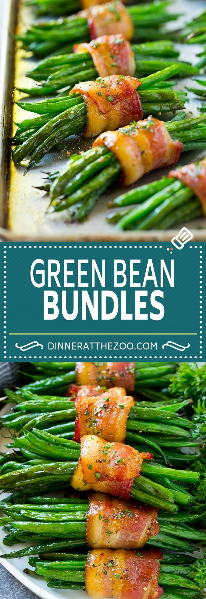 Green Bean Bundles Recipe | Bacon Wrapped Green Beans | Green Beans with Bacon | Green Beans Recipe #bacon #greenbeans #sidedish #dinner #dinneratthezoo