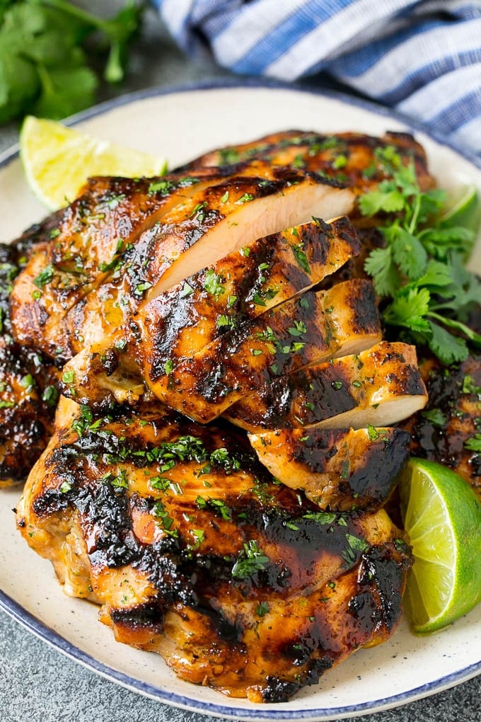 Grilled Chicken Thighs