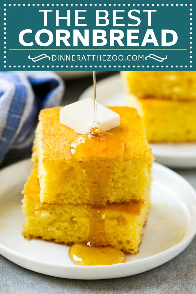 Honey Cornbread - Dinner at the Zoo