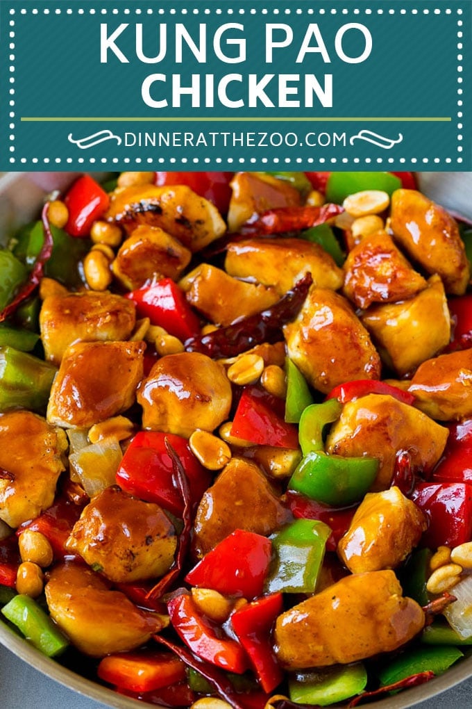 Kung Pao Chicken Recipe | Chicken Stir Fry #chicken #stirfry #chinesefood #peanuts #peppers #dinner #dinneratthezoo