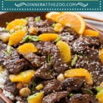 Make your own take-out with this recipe for orange beef stir fry.