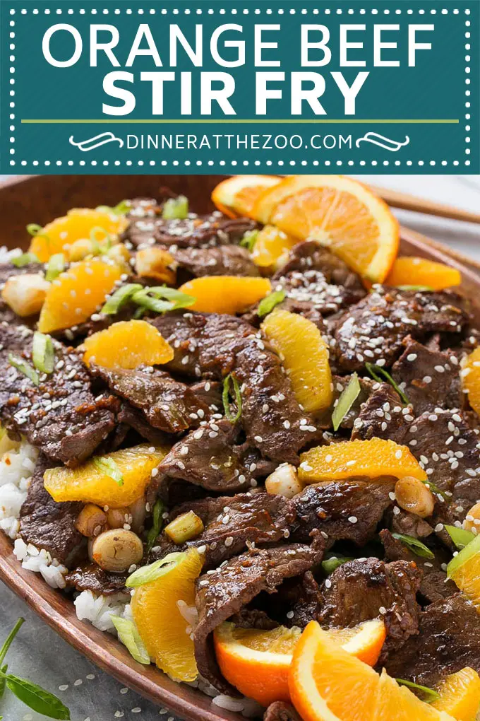 Orange Beef Stir Fry opskrift | Beef Stir Fry #orange #beef #stirfry #dinneratthesoo