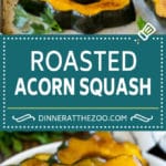 Roasted Acorn Squash | Acorn Squash Recipe #squash #winter #sidedish #dinner #dinneratthezoo