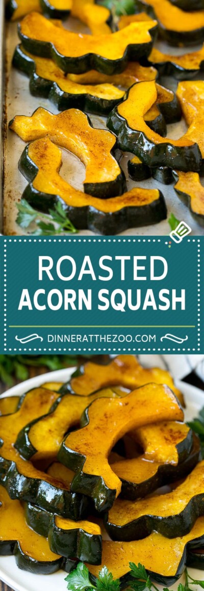 Roasted Acorn Squash - Dinner at the Zoo