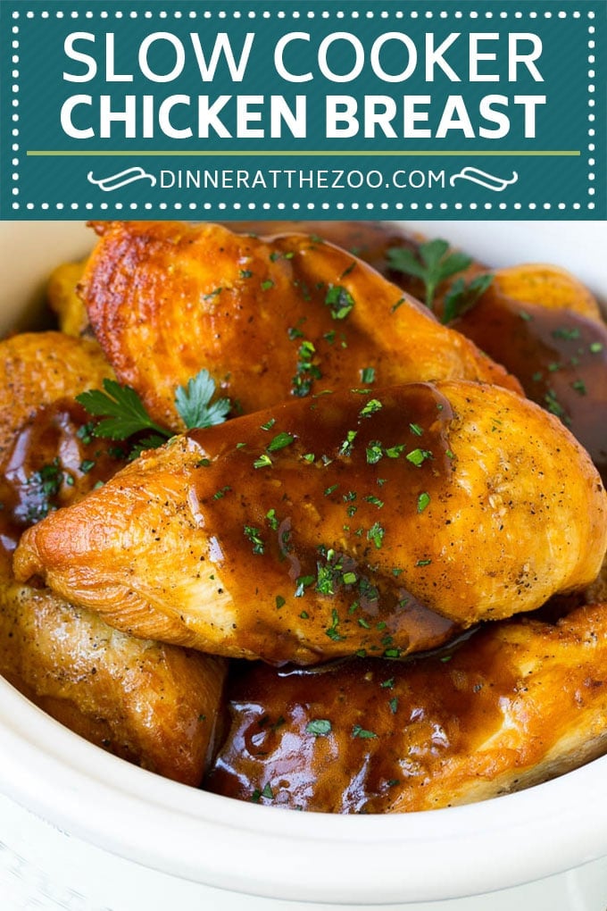 Slow Cooker Chicken Breast Recipe | Crock Pot Chicken Breast | Chicken and Gravy #chicken #slowcooker #crockpot #gravy #dinner #dinneratthezoo
