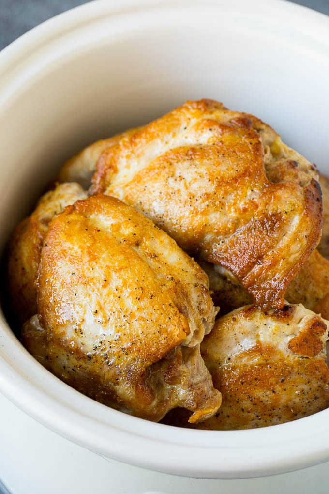 Slow Cooker Chicken Thighs Dinner At The Zoo