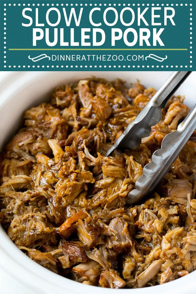 Slow Cooker Pulled Pork Sandwiches Recipe | Slow Cooker Pulled Pork | Crockpot Pulled Pork | Slow Cooker Sandwich #pork #slowcooker #crockpot #sandwich #dinner #dinneratthezoo