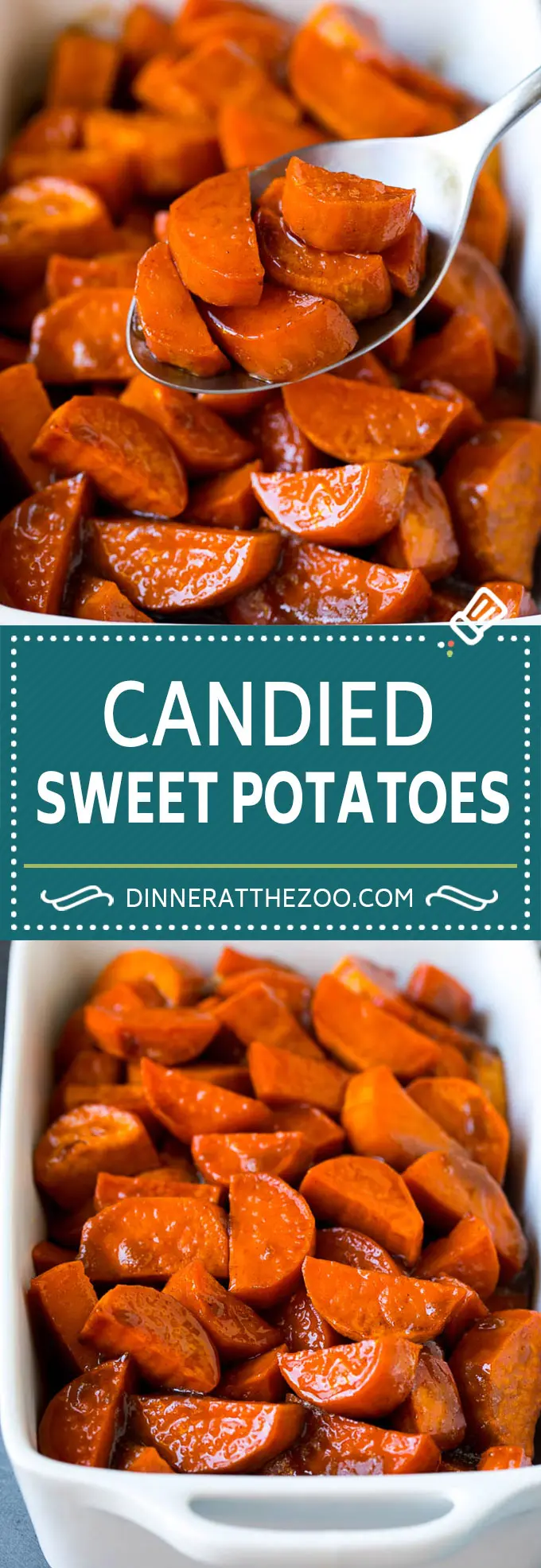 Gekonfijte Zoete Aardappelen Recept | Candied Yams #sweetpotatoes #yams #sidedish #dinner #fall #thanksgiving #dinneratthezoo