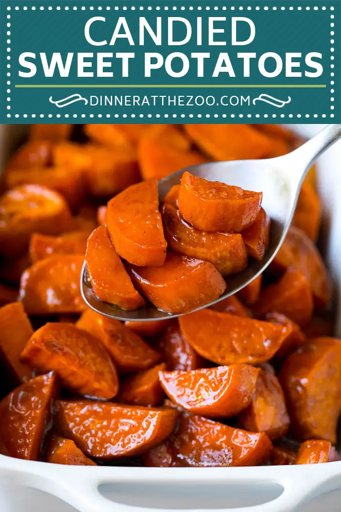 Candied Receta de batatas confitadas | Candied Yams #sweetpotatoes #yams #sidedish #dinner #fall #thanksgiving #dinneratthezoo