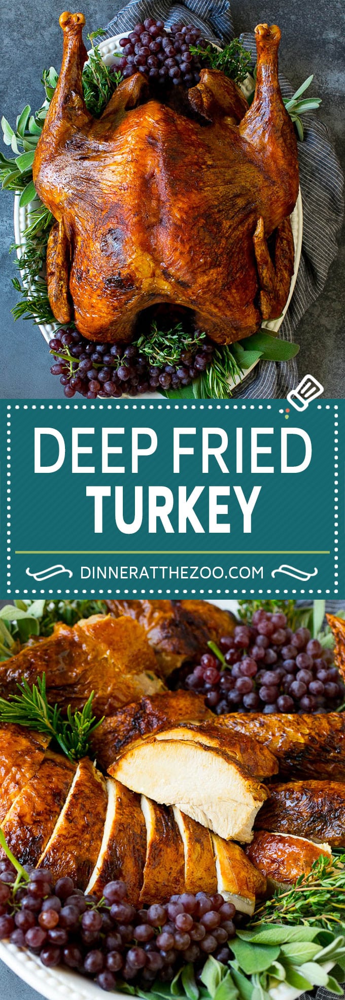 Deep Fried Turkey Recipe | Thanksgiving Turkey #turkey #thanksgiving #dinner #christmas #dinneratthezoo