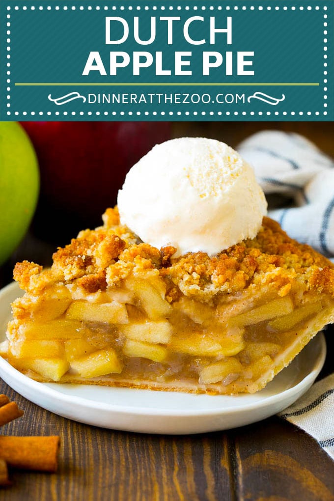 Dutch Apple Pie Recipe | Homemade Apple Pie #pie #apple #dessert #baking #fall #dinneratthezoo