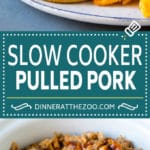 Slow Cooker Pulled Pork Recipe | Crock Pot Pulled Pork #pork #pulledpork #crockpot #slowcooker #dinner #dinneratthezoo