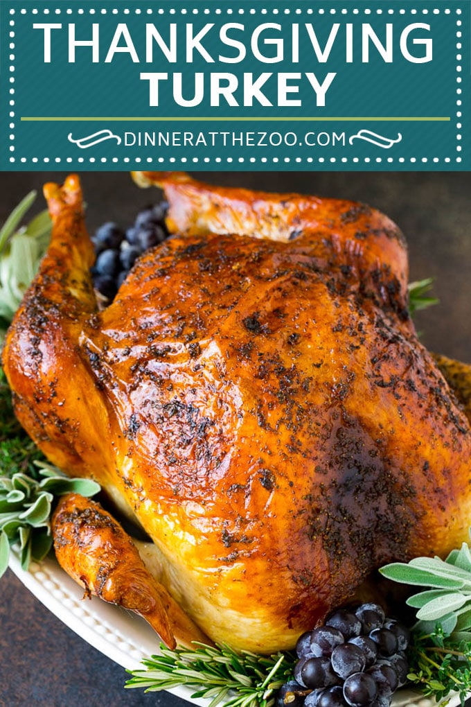 Thanksgiving Turkey Recipe | Roasted Turkey #turkey #thanksgiving #fall #dinner #dinneratthezoo