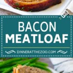 Bacon Wrapped Meatloaf Recipe | Beef Meatloaf #meatloaf #beef #groundbeef #bacon #dinner #dinneratthezoo