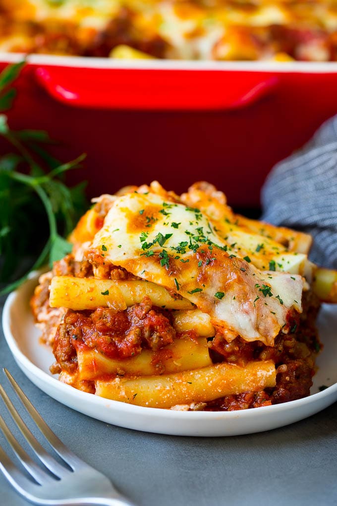 Baked Ziti Recipe - Dinner at the Zoo