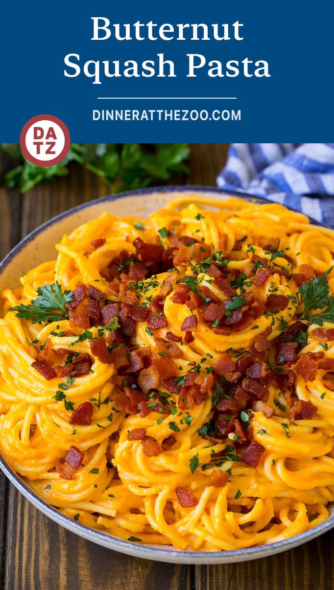 Butternut Squash Pasta Dinner at the Zoo