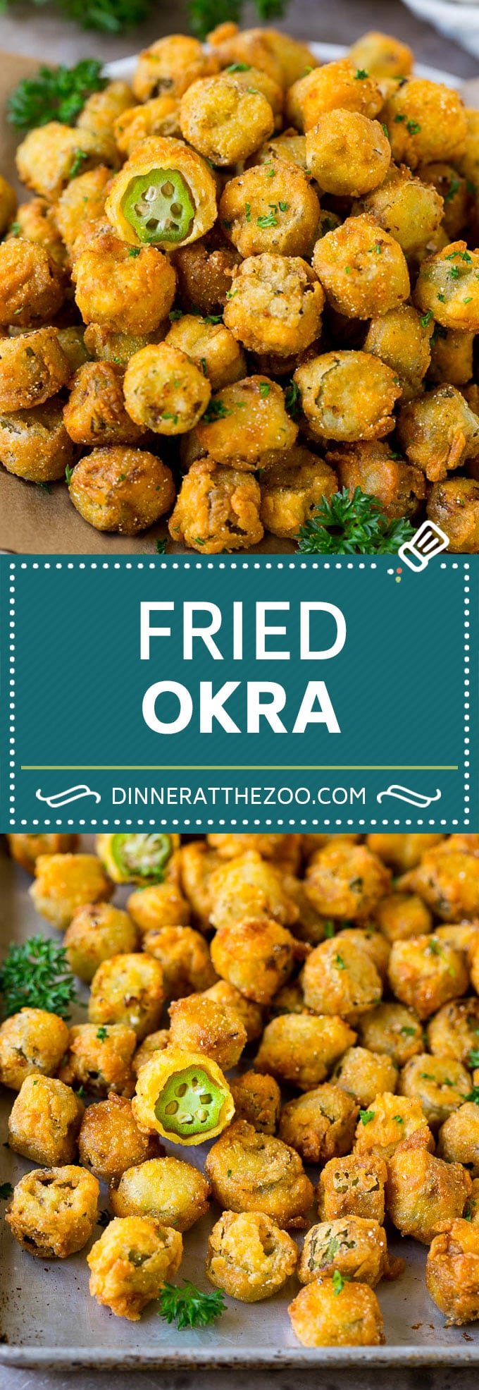 Fried Okra Recipe - Dinner at the Zoo