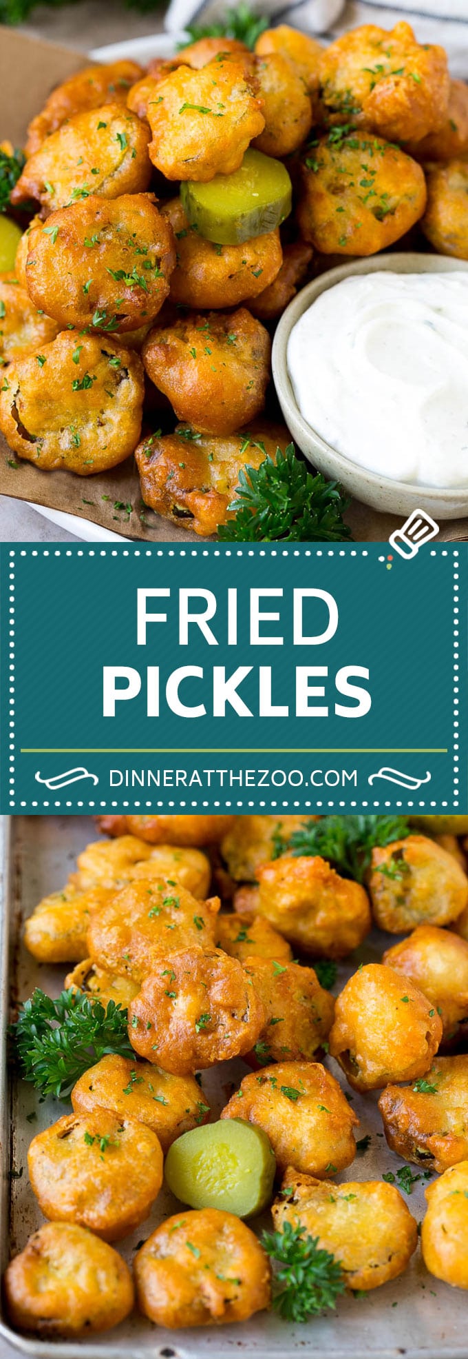 Fried Pickles Recipe #pickles #appetizer #snack #dinneratthezoo
