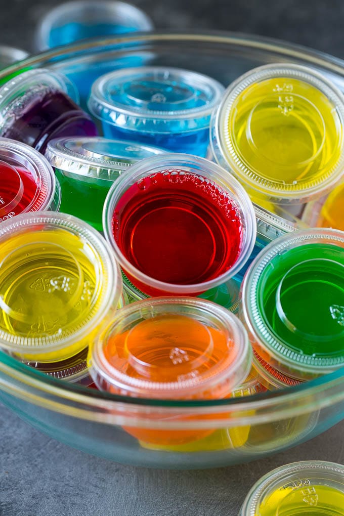 Jello Shots Recipe - 4th of July recipes