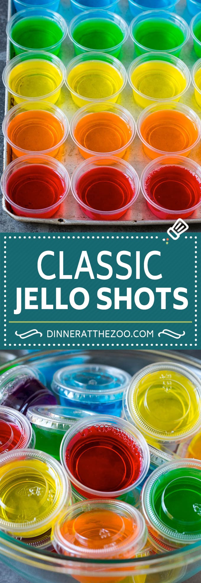 Jello Shots Recipe - Dinner at the Zoo