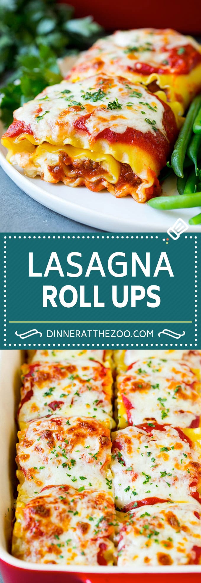 Lasagna Roll Ups Recipe | Lasagna Rolls #lasagna #pasta #beef #cheese #dinner #dinneratthezoo