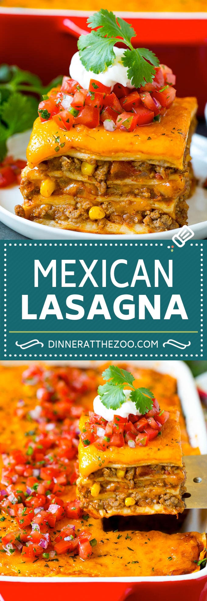 Mexican Lasagna Recipe | Mexican Casserole #mexican #lasagna #groundbeef #beans #dinner #cheese #dinneratthezoo