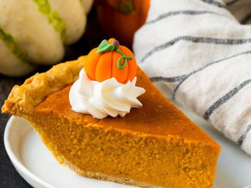 Homemade Pumpkin Pie Recipe - Dinner at the Zoo