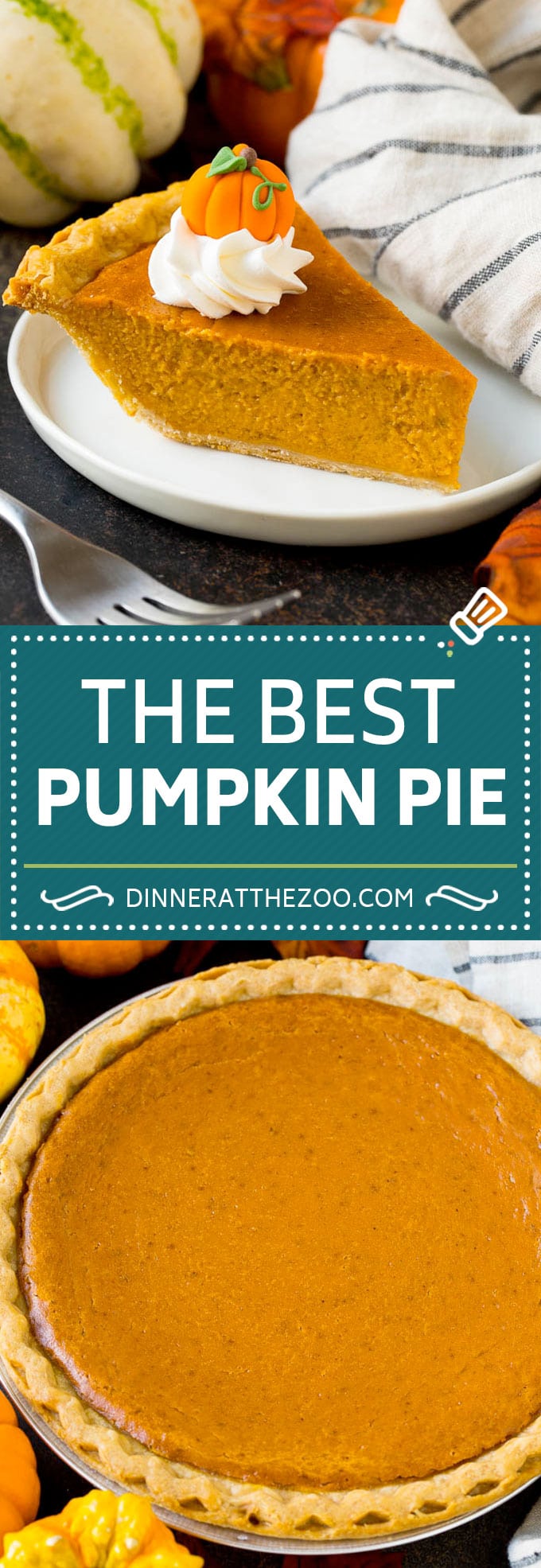 Homemade Pumpkin Pie Recipe | Pumpkin Pie #pie #pumpkin #baking #thanksgiving #fall #dessert #dinneratthezoo