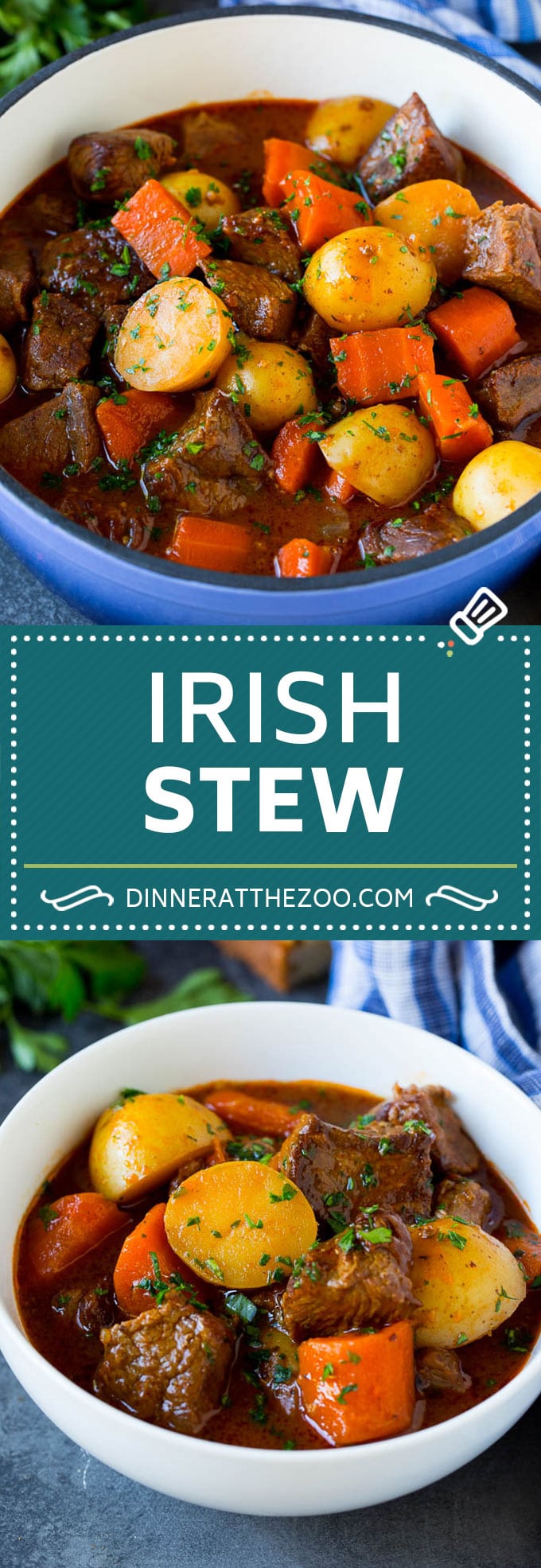 Irish Stew Recipe | Beef Stew #stew #soup #beef #carrots #potatoes #beer #stpatricksday #dinner #dinneratthezoo