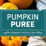 Pumpkin Puree Recipe #pumpkin #baking #fall #thanksgiving #dinneratthezoo