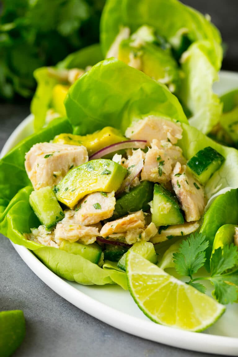 Avocado Tuna Salad Dinner at the Zoo