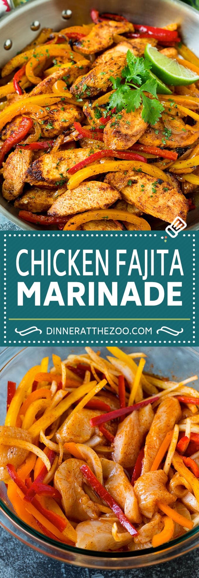 Chicken Fajita Marinade Recipe | Chicken Fajitas #chicken #fajitas #marinade #dinner #dinneratthezoo