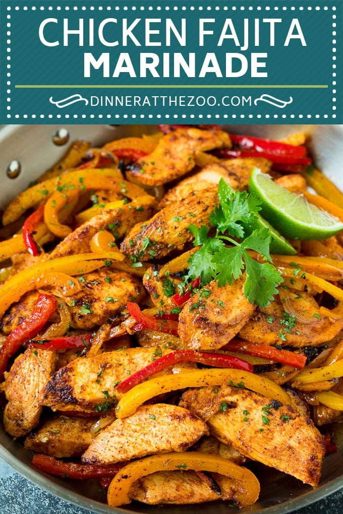 Chicken Fajita Marinade Recipe | Chicken Fajitas #chicken #fajitas #marinade #dinner #dinneratthezoo