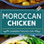 Moroccan Chicken Recipe #chicken #dinner #olives #dinneratthezoo