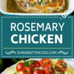 Rosemary Chicken Recipe | Baked Chicken #chicken #lemon #garlic #lowcarb #dinner #dinneratthezoo #rosemary