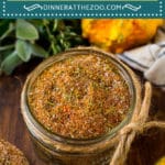 This turkey rub is a blend of savory spices that come together to make the ultimate poultry seasoning.