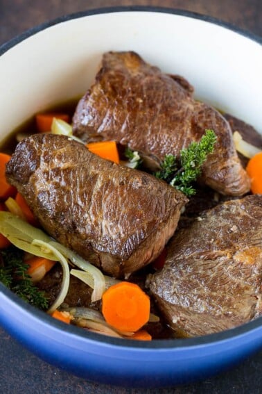 Braised Short Ribs - Dinner at the Zoo