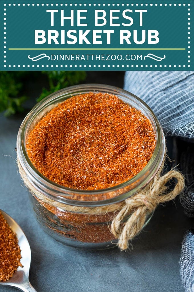 Brisket Rub Recipe #spices #beef #bbq #dinner #dinneratthezoo