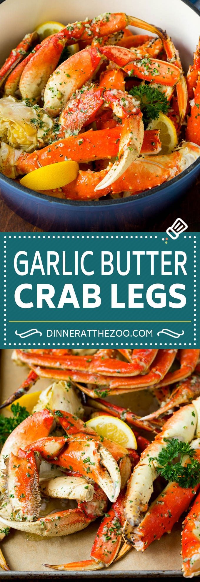 Crab Legs with Garlic Butter #crab #seafood #dinner #lowcarb #dinneratthezoo