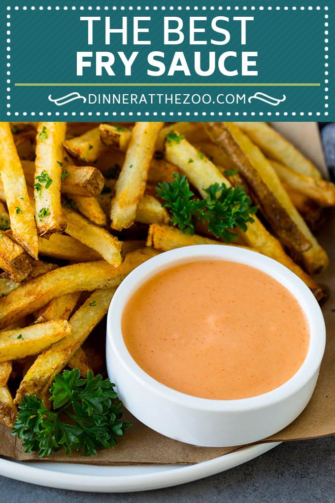 Fry Sauce Recipe #sauce #dinneratthezoo