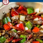 This Szechuan beef is a spicy stir fry made with tender pieces of beef and colorful vegetables, all tossed in a sweet and savory sauce.