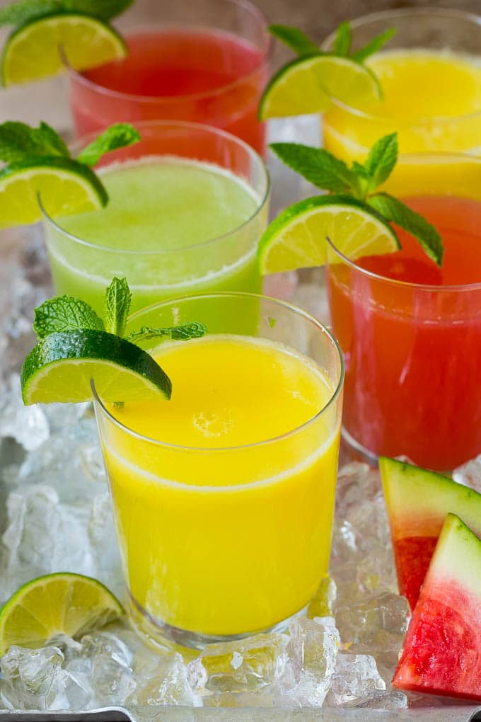 How to Make Aguas Frescas - 7 Refreshing Flavors - Drive Me Hungry