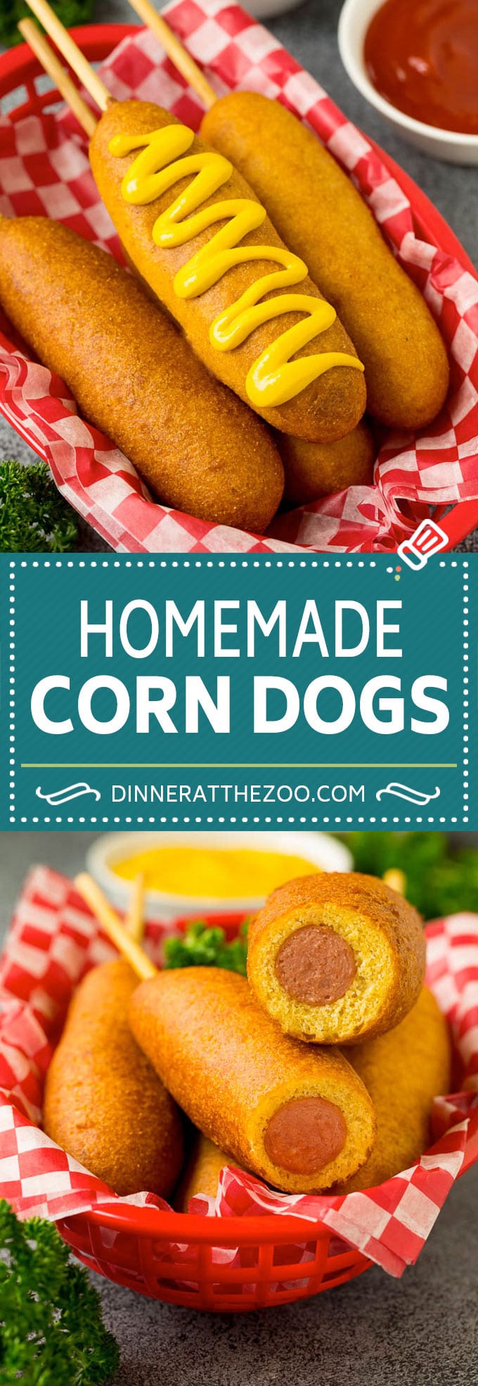 Homemade corn dogs are so easy to make and are even better than what you'd get at the fair!