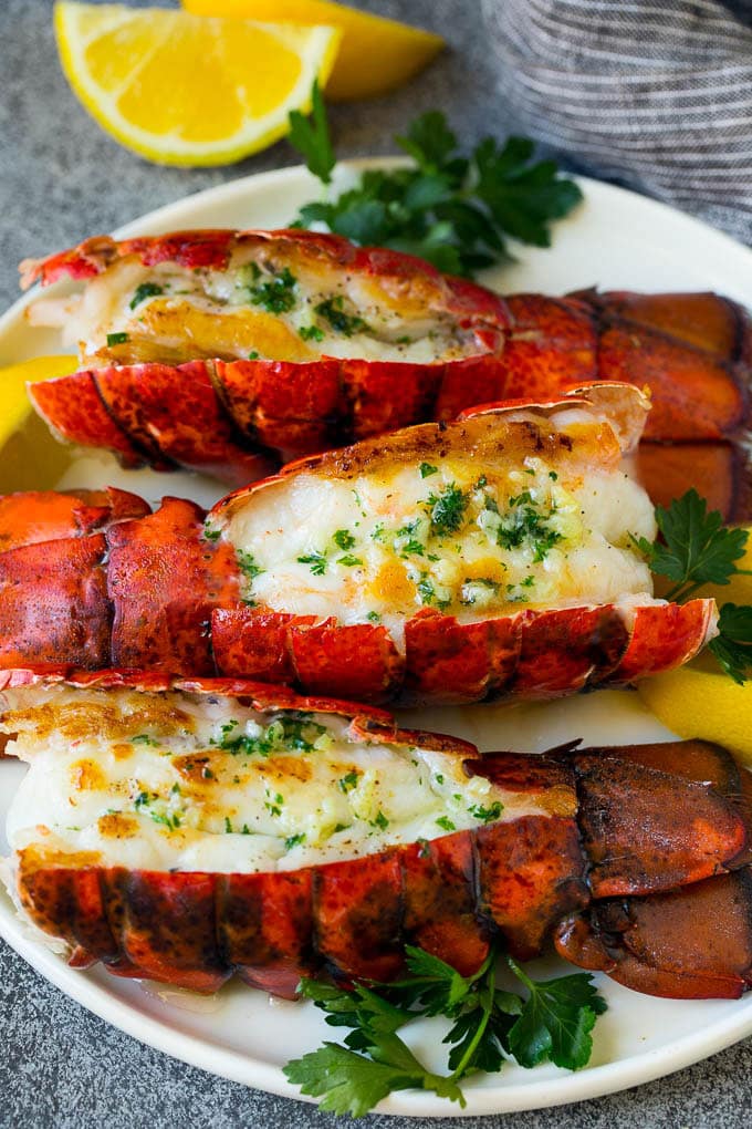 Grilled Lobster Tail - Dinner at the Zoo