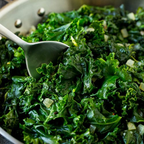 Sauteed Kale - Dinner at the Zoo
