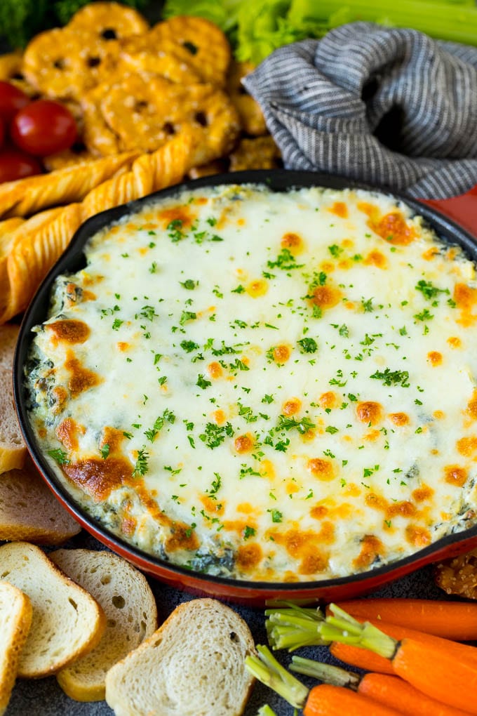 Spinach Artichoke Dip Dinner at the Zoo