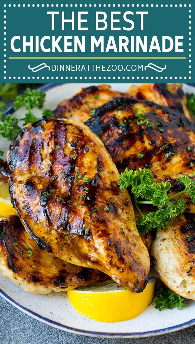 The best chicken marinade produces tender and juicy results every time!