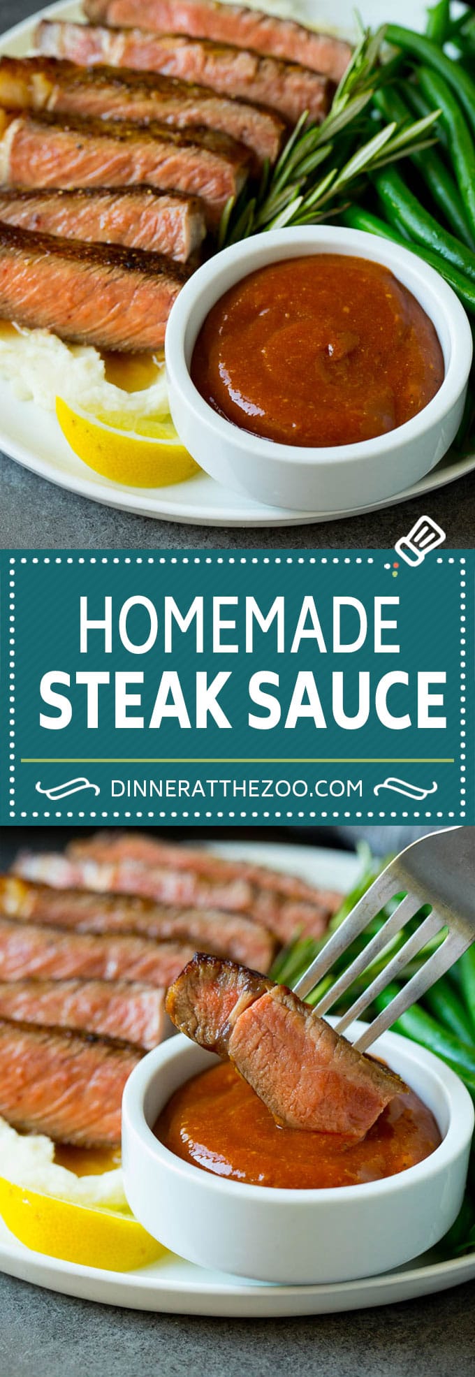 Homemade steak sauce is a savory blend that takes just 5 minutes to make and goes perfectly with beef, chicken and pork.