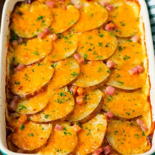 Mom's Delicious Scalloped Potatoes Recipe - Best Side Dish for Ham