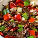 Szechuan Beef - Dinner at the Zoo